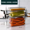 Plastic Refrigerator Food Storage Container For Kitchen